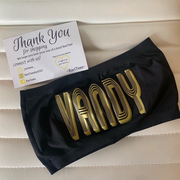 VANDY TUBE TOP🖤💛 - Picture 1 of 2